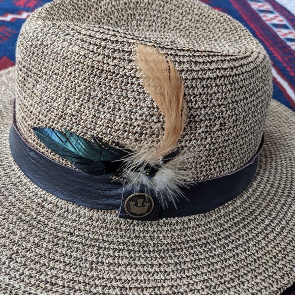 Goorin Bros women's straw fedora - Picture 4 of 5